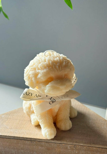 Large Puppy Candle | Plow & Hearth