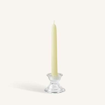 White Beeswax Candles - 8 inch - 4 Pack | Plow & Hearth