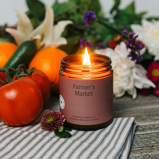 Farmer's Market Jar Candle | Plow & Hearth