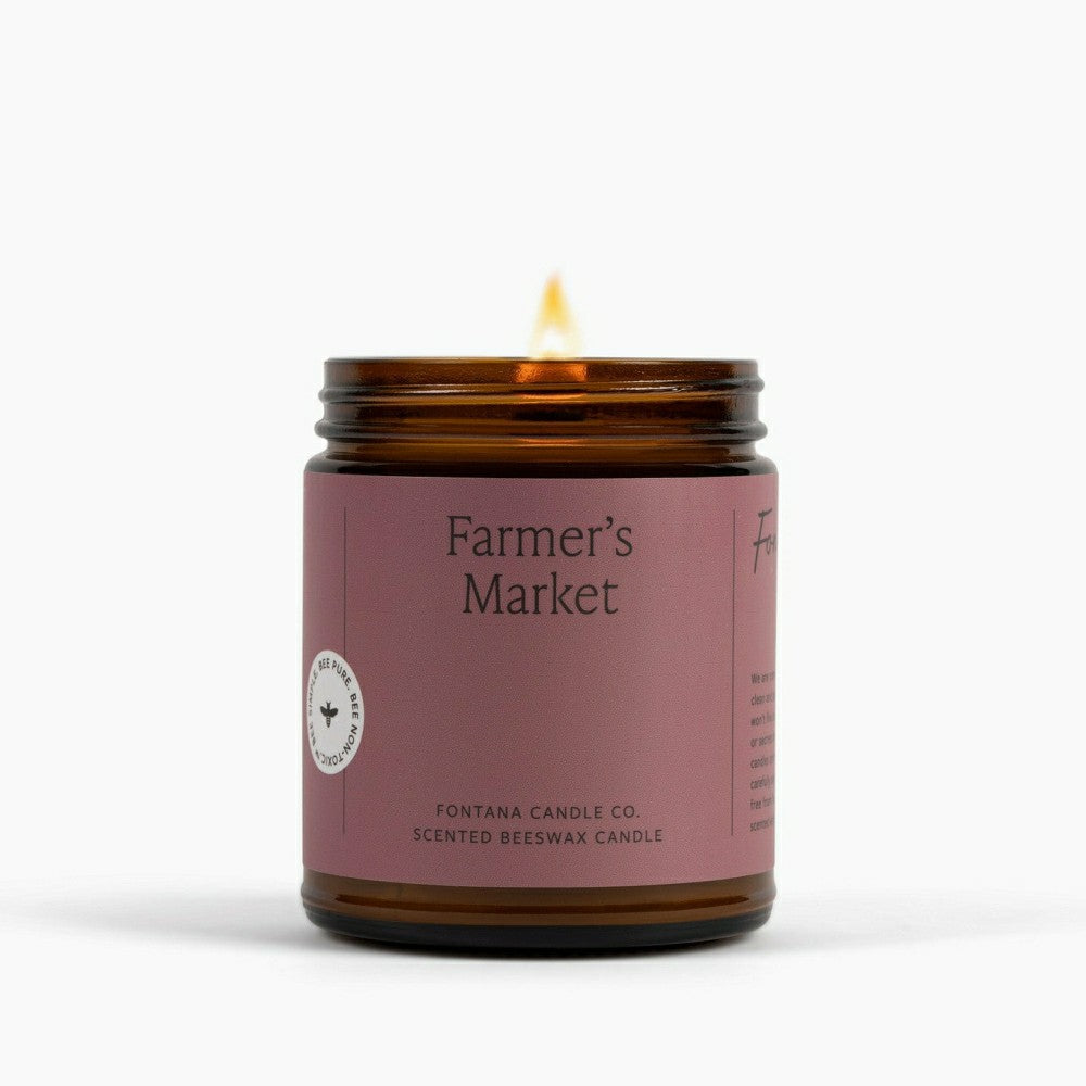 Farmer's Market Jar Candle | Plow & Hearth
