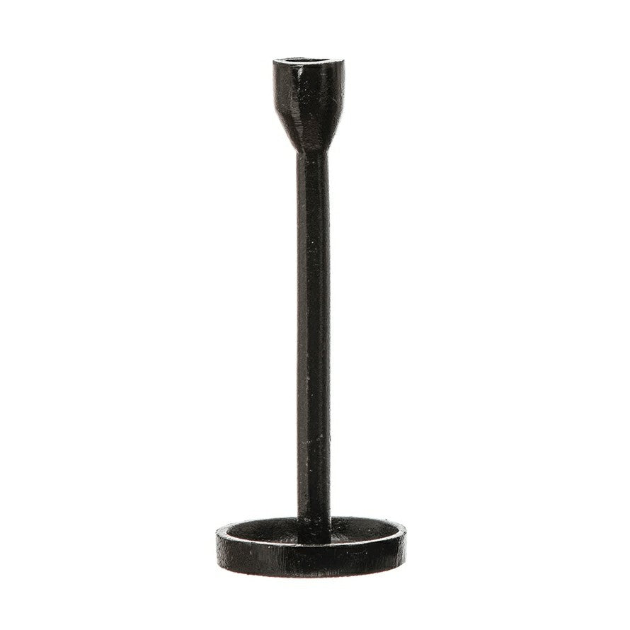 Cast Iron Taper Candle Holder | Plow & Hearth