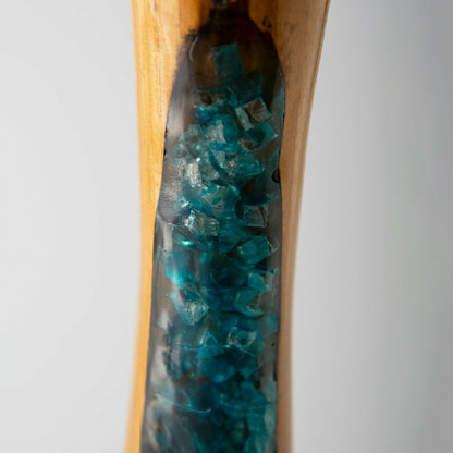 Glass Infused Tall Candleholder | Plow & Hearth