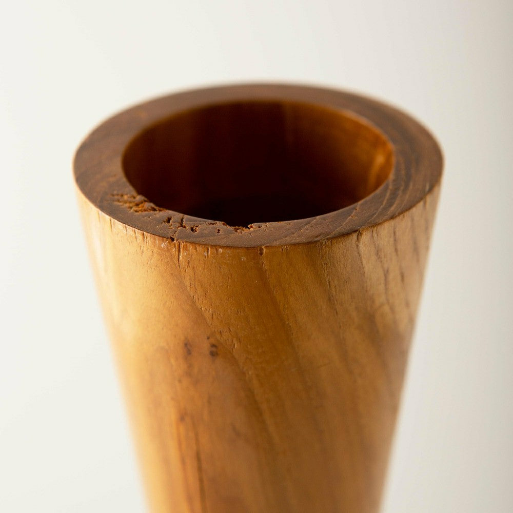 Glass Infused Tall Candleholder | Plow & Hearth