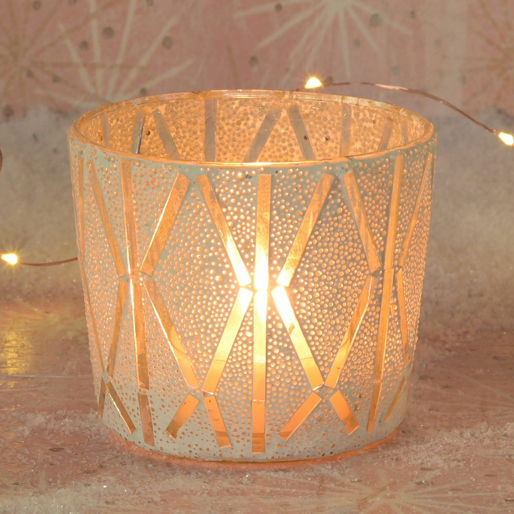 Small Blanco Candleholder | Plow & Hearth