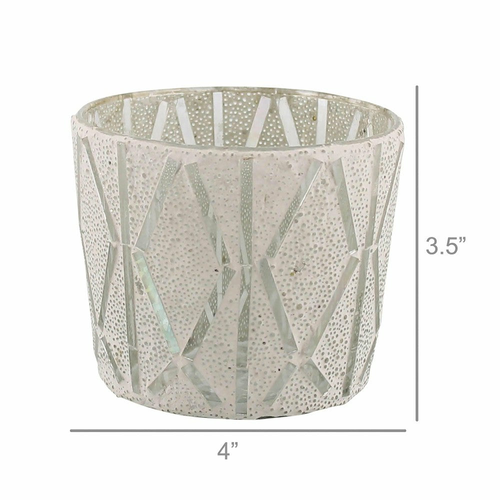 Small Blanco Candleholder | Plow & Hearth