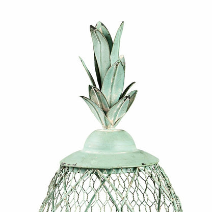 Pineapple Metal Lantern, Set of 2 | Plow & Hearth