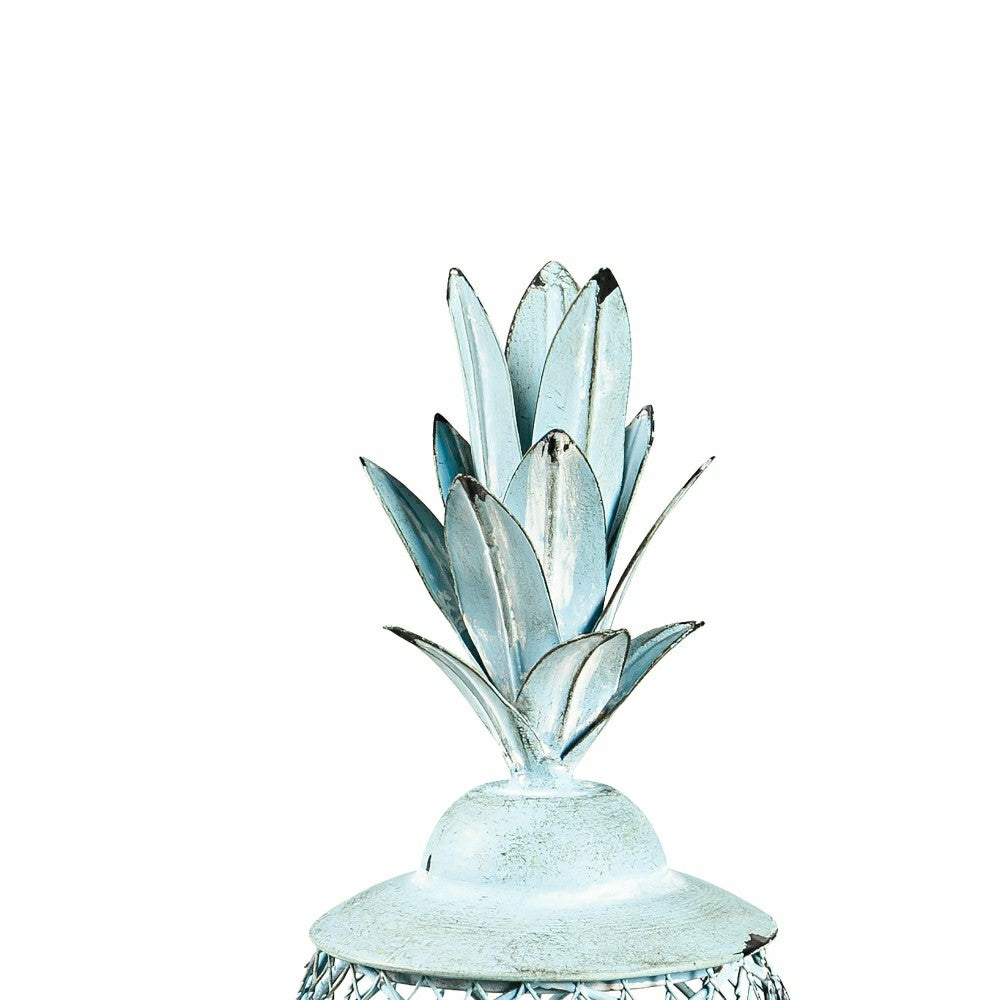 Pineapple Metal Lantern, Set of 2 | Plow & Hearth