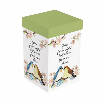 Memorial Travel Cup Ceramic Perfect Cup, Birds, Gone from sight, 17oz, | Plow & Hearth