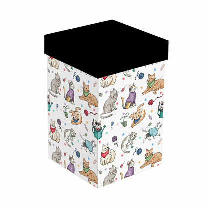 Hillside Pasture Pet Travel Cup Ceramic Perfect Cup, Cats Playing, 17o | Plow & Hearth