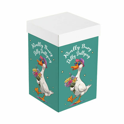 Just for Laughs Travel Cup Ceramic Perfect Cup, Really Busy Dilly Dall | Plow & Hearth
