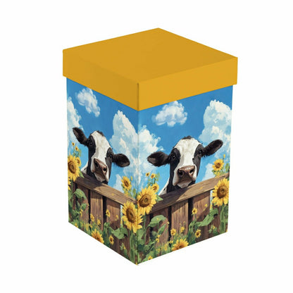 Hillside Pasture Travel Cup Ceramic Perfect Cup, Cow Behind Fence, 17o | Plow & Hearth