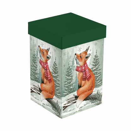 Winter Grove Travel Cup Ceramic Perfect Cup, Fox, 17oz, Gift Box | Plow & Hearth
