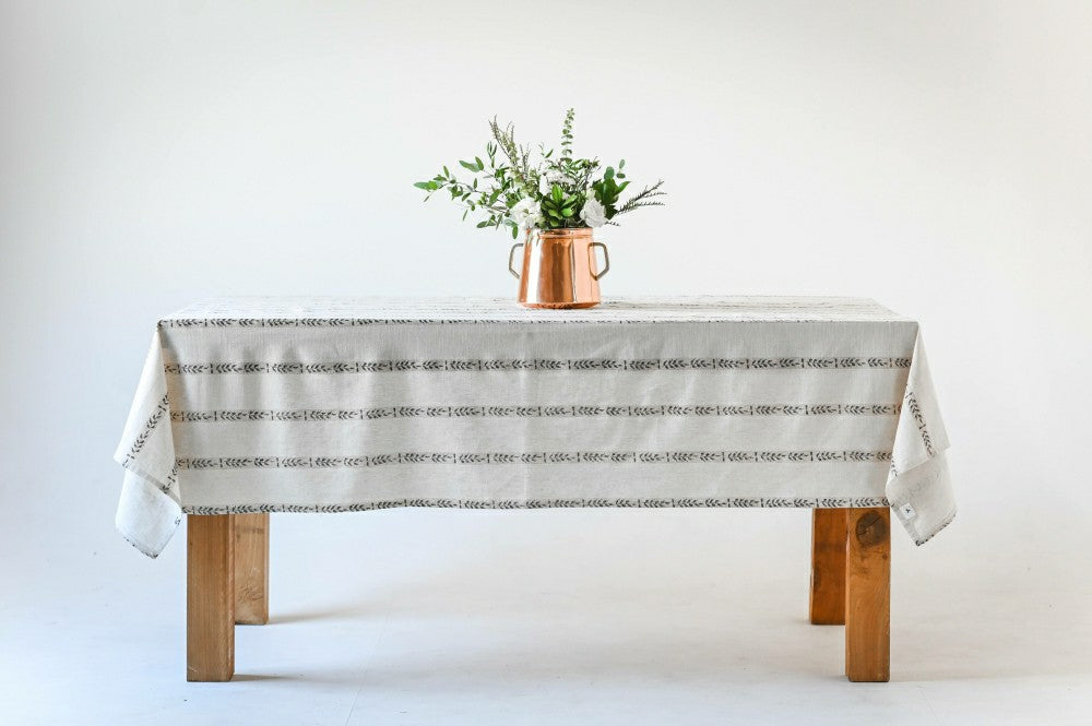Walnut Leaf Tablecloth | Plow & Hearth
