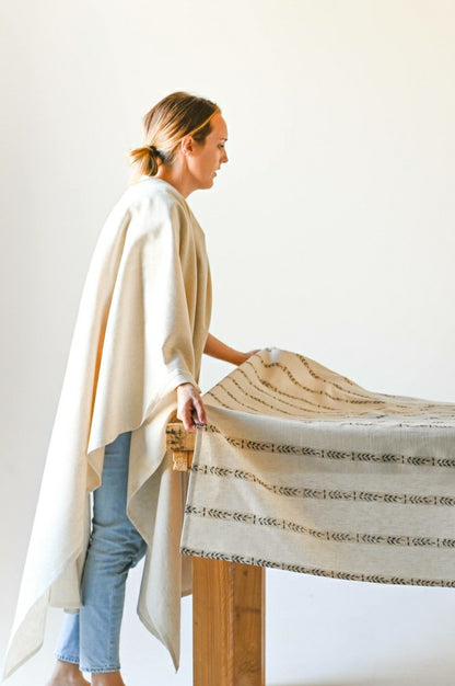Walnut Leaf Tablecloth | Plow & Hearth
