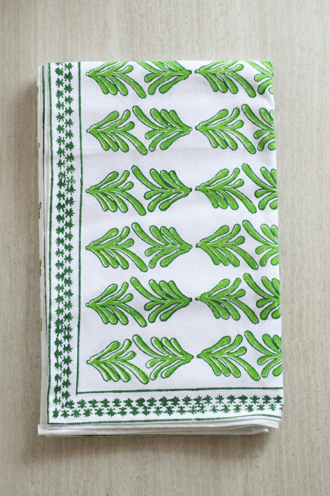 Table Throw - Palmetto, Evergreen & Vine | Plow & Hearth