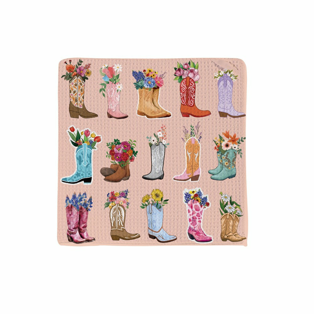 Quick Dry 1pc Kitchen Towel and 2pc Dish Cloth Kitchen Gift Set | Plow & Hearth