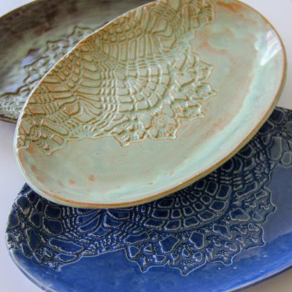 Ceramic Oval Platter | Plow & Hearth