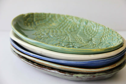 Ceramic Oval Platter | Plow & Hearth