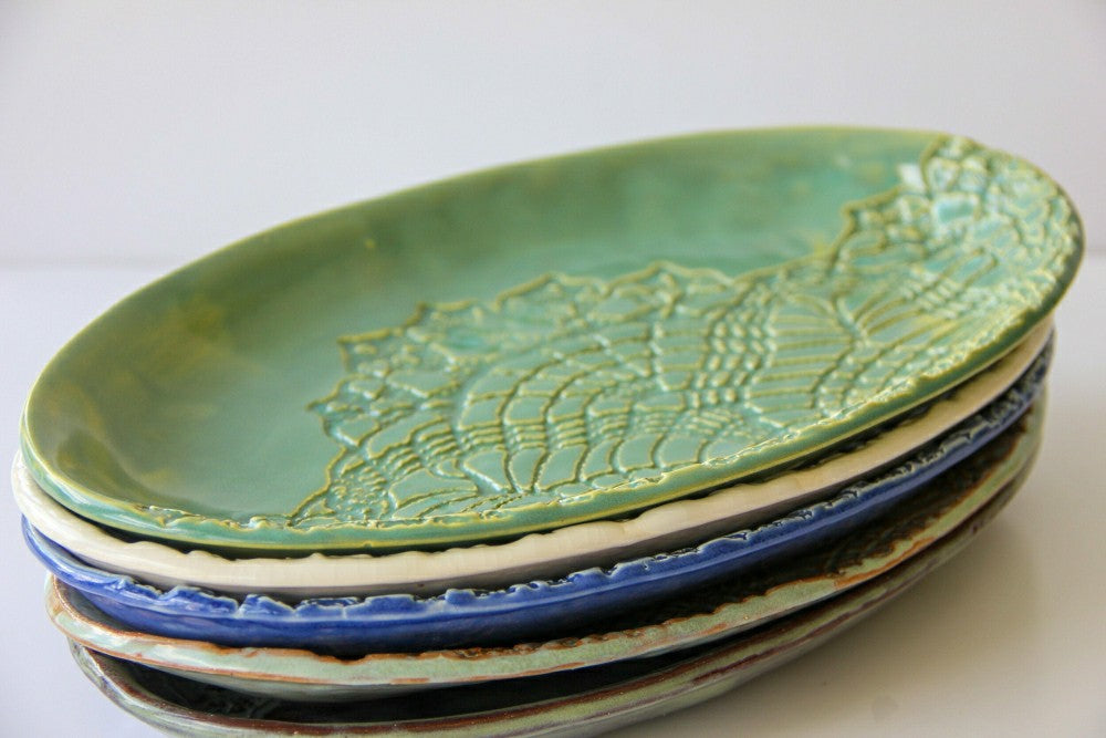 Ceramic Oval Platter | Plow & Hearth