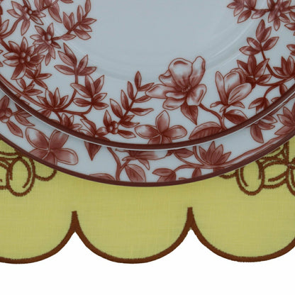 Sepia Estate Starter Plate - Set of 4 (+1 Bonus Plate) | Plow & Hearth