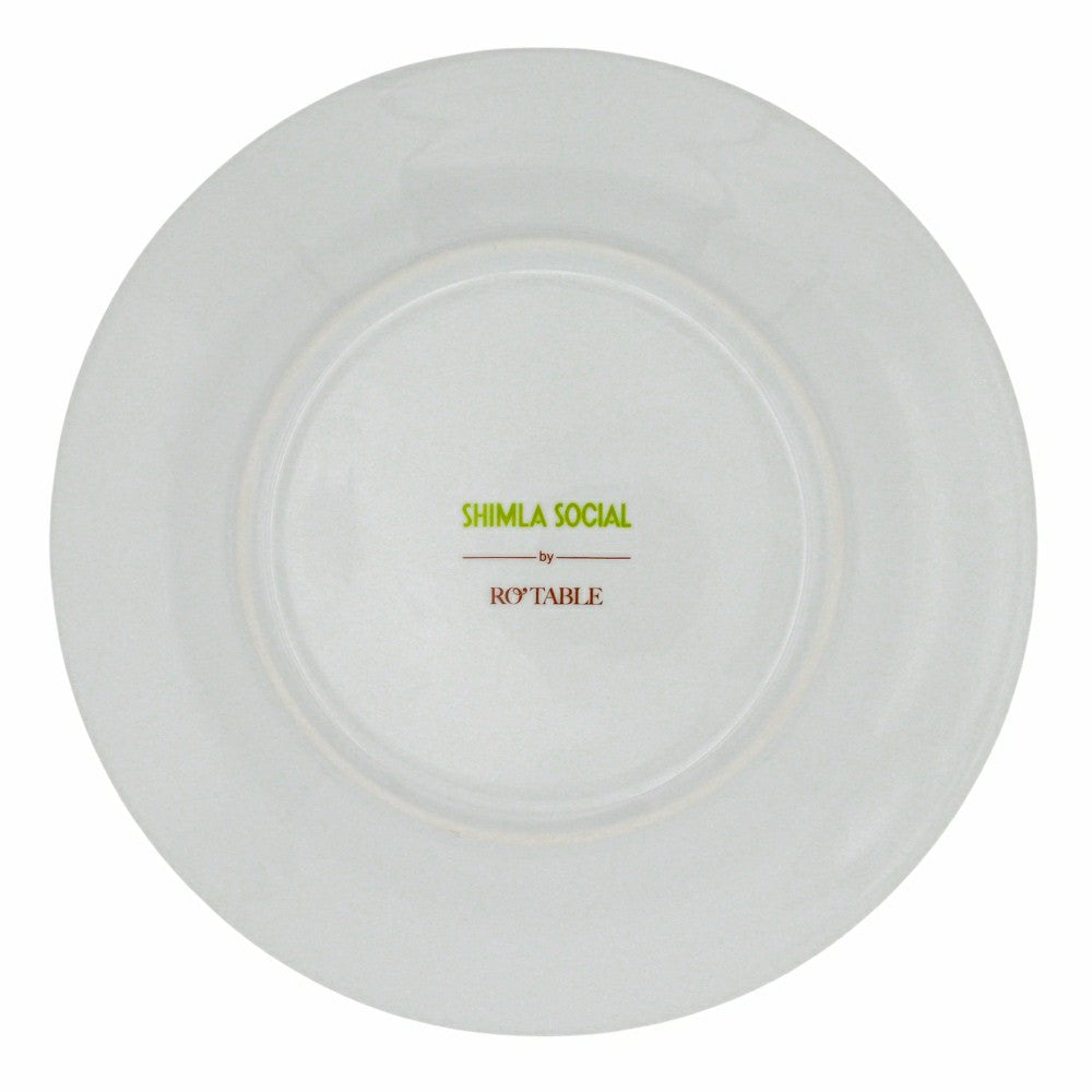 Sepia Estate Dinner Plate - Set of 4 (+1 Bonus Plate) | Plow & Hearth