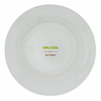 Sepia Estate Dinner Plate - Set of 4 (+1 Bonus Plate) | Plow & Hearth