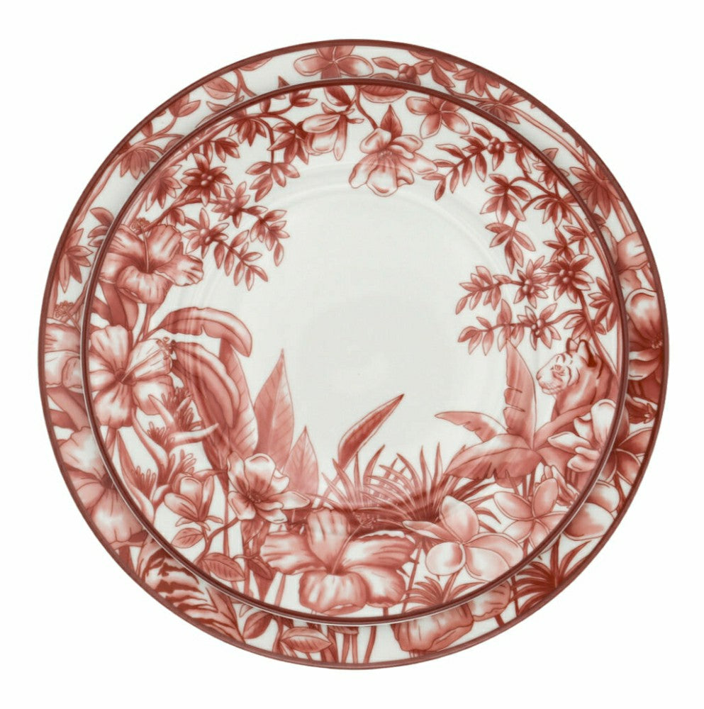 Sepia Estate Dinner Plate - Set of 4 (+1 Bonus Plate) | Plow & Hearth