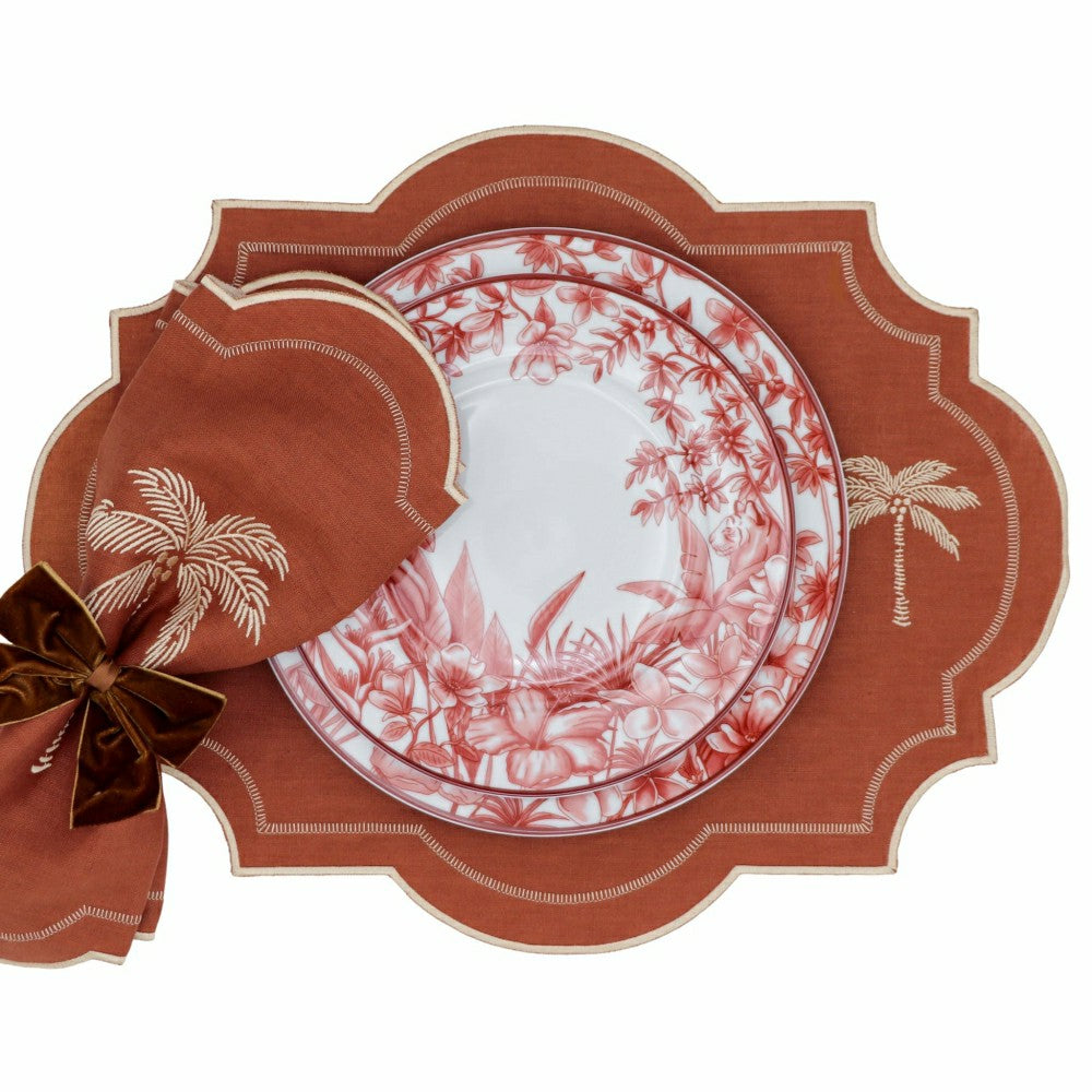 Sepia Estate Dinner Plate - Set of 4 (+1 Bonus Plate) | Plow & Hearth