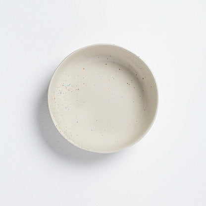 White Stoneware Ceramic Big Bowls, Set of 6 | Plow & Hearth