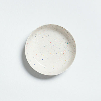 White Stoneware Ceramic Pasta Plates, 8.3", Set of 6 | Plow & Hearth