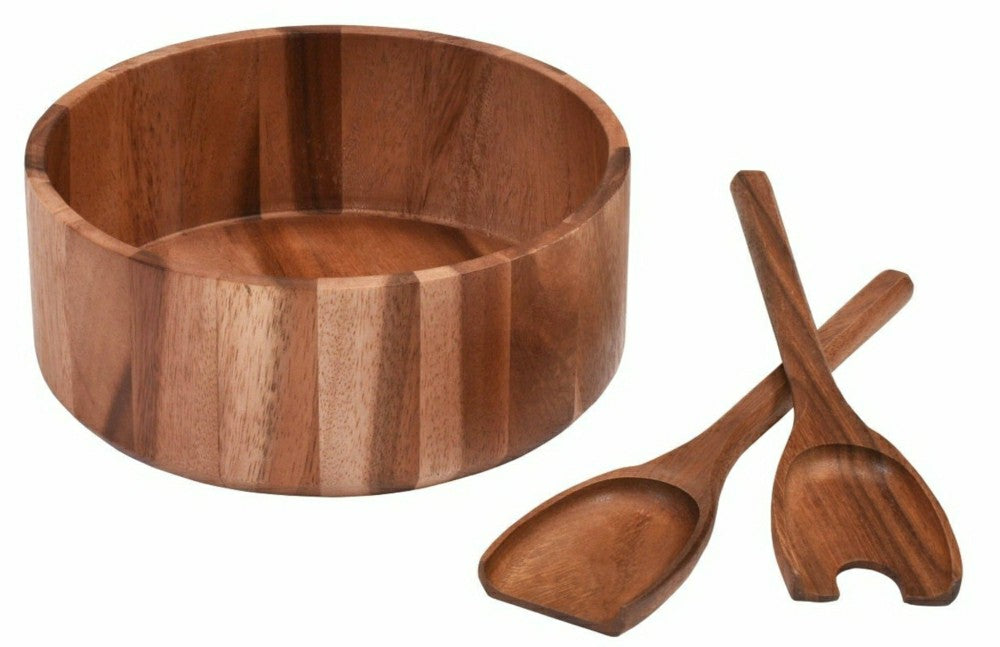 Large Salad Bowl with Servers | Plow & Hearth