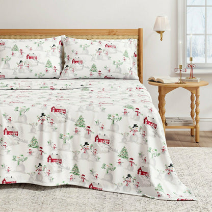 4-Piece Turkish Cotton Flannel Sheet - Stratton Collection | Plow & Hearth