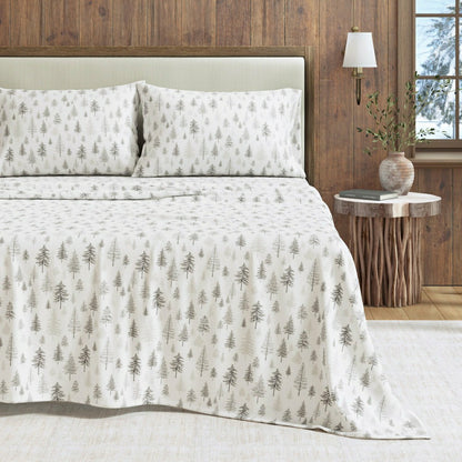 4-Piece Turkish Cotton Flannel Sheet - Stratton Collection | Plow & Hearth