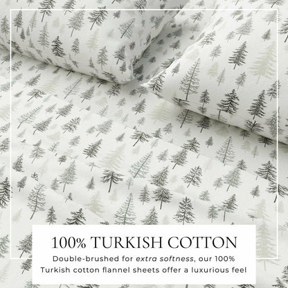 4-Piece Turkish Cotton Flannel Sheet - Stratton Collection | Plow & Hearth
