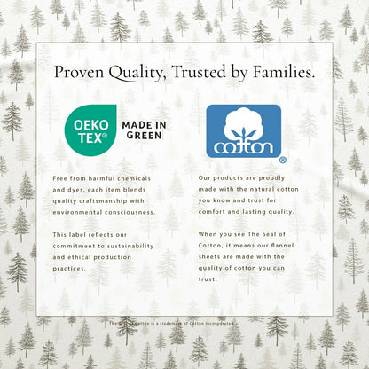 4-Piece Turkish Cotton Flannel Sheet - Stratton Collection | Plow & Hearth