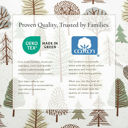 4-Piece Turkish Cotton Flannel Sheet - Stratton Collection | Plow & Hearth