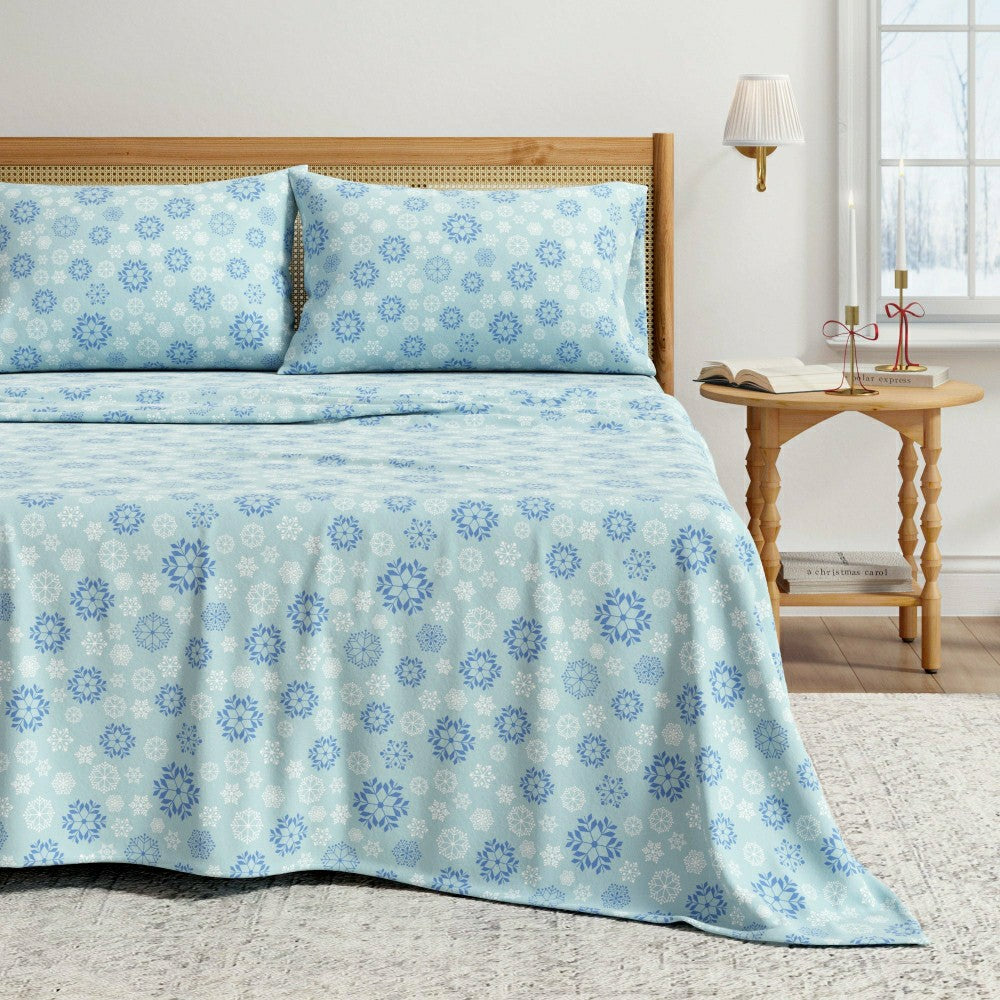 4-Piece Turkish Cotton Flannel Sheet - Stratton Collection | Plow & Hearth
