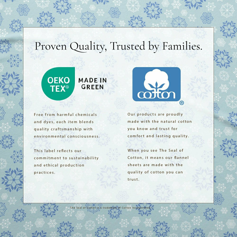 4-Piece Turkish Cotton Flannel Sheet - Stratton Collection | Plow & Hearth