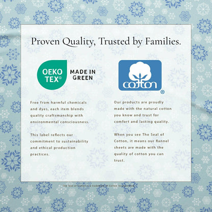 4-Piece Turkish Cotton Flannel Sheet - Stratton Collection | Plow & Hearth