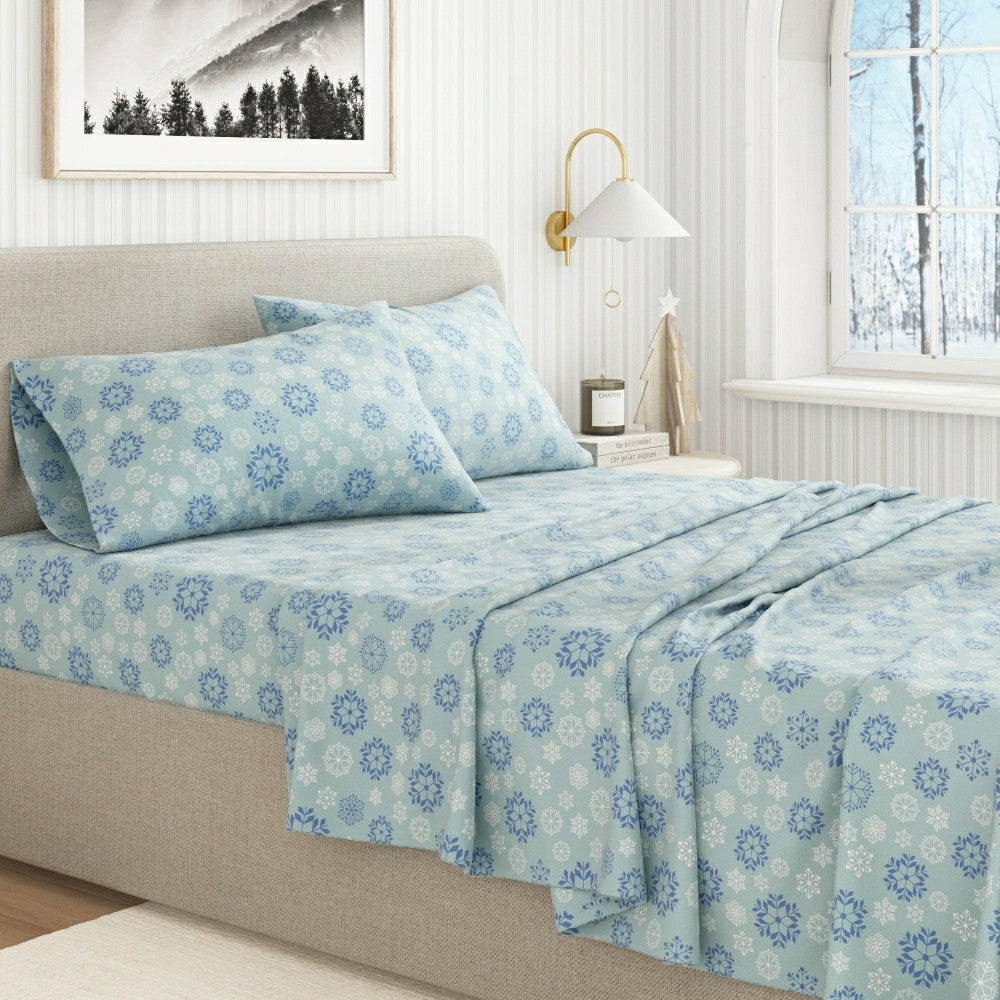 4-Piece Turkish Cotton Flannel Sheet - Stratton Collection | Plow & Hearth