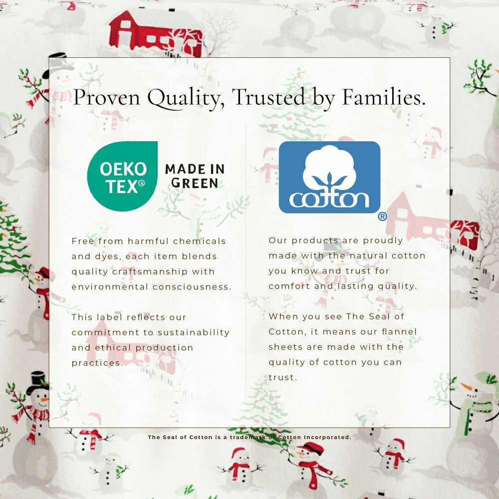 4-Piece Turkish Cotton Flannel Sheet - Stratton Collection | Plow & Hearth