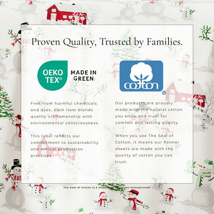 4-Piece Turkish Cotton Flannel Sheet - Stratton Collection | Plow & Hearth