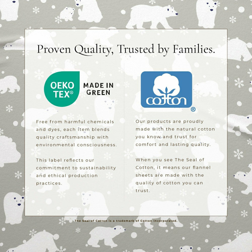 4-Piece Turkish Cotton Flannel Sheet - Stratton Collection | Plow & Hearth