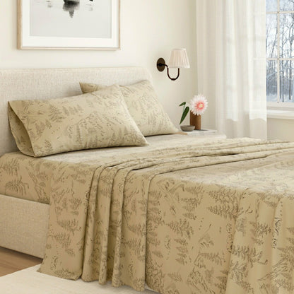 4-Piece Turkish Cotton Flannel Sheet - Stratton Collection | Plow & Hearth