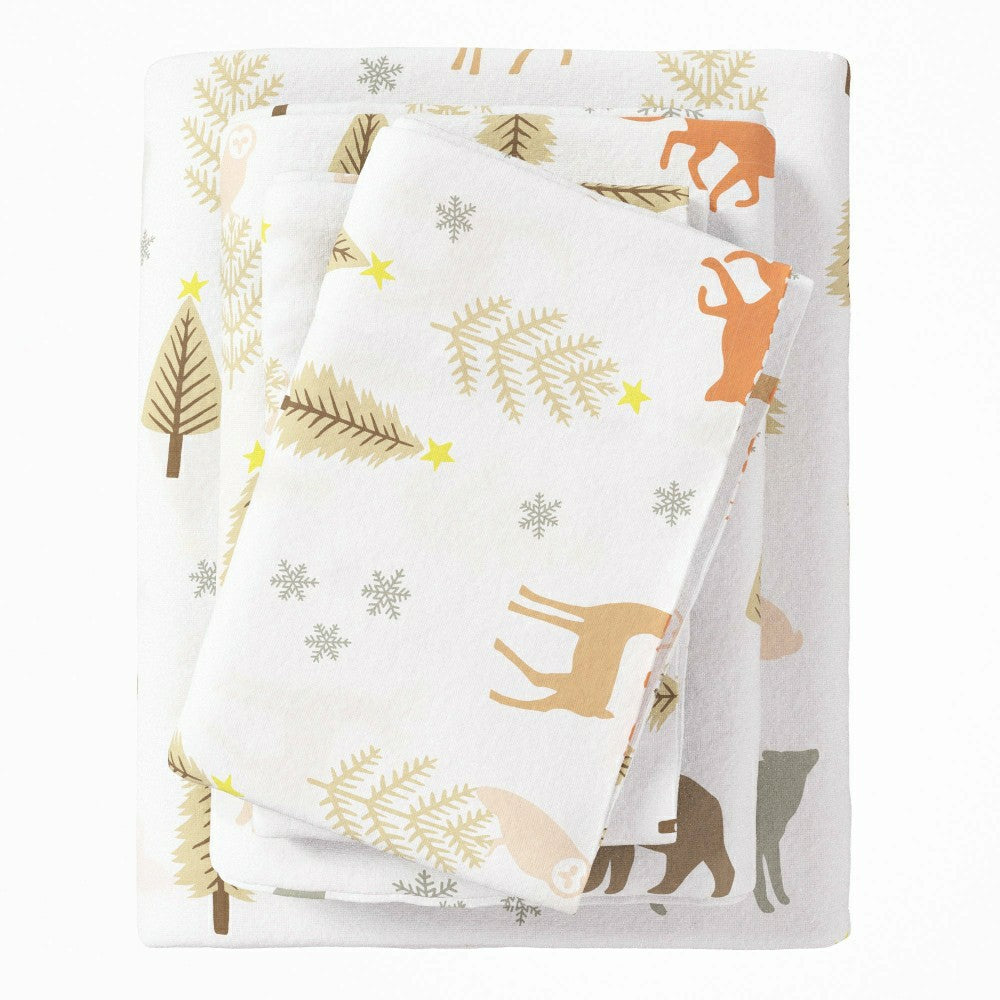 4-Piece Turkish Cotton Flannel Sheet - Stratton Collection | Plow & Hearth