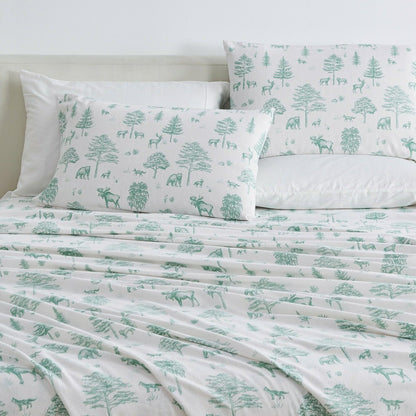 4-Piece Turkish Cotton Flannel Sheet - Stratton Collection | Plow & Hearth