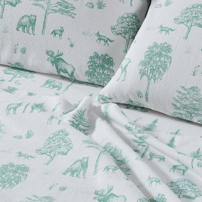 4-Piece Turkish Cotton Flannel Sheet - Stratton Collection | Plow & Hearth