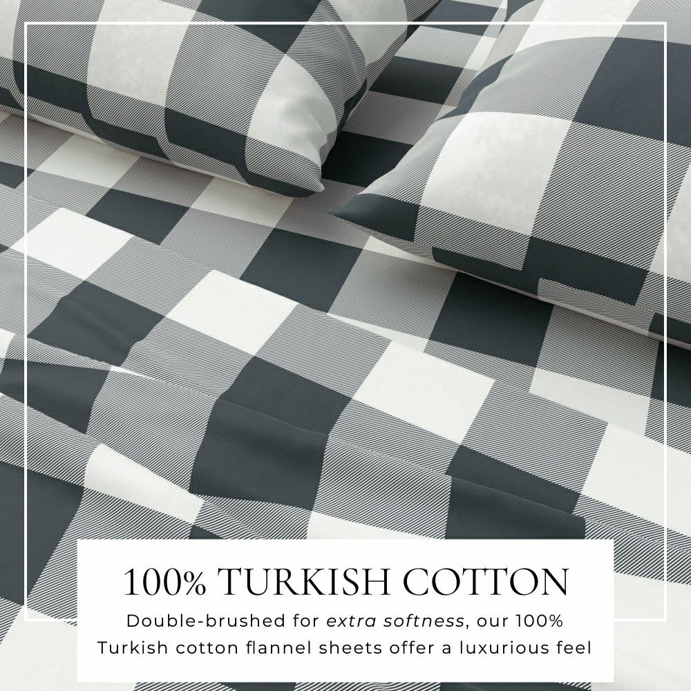 Turkish Cotton Flannel Sheet - Belle Collection | Plow & Hearth
