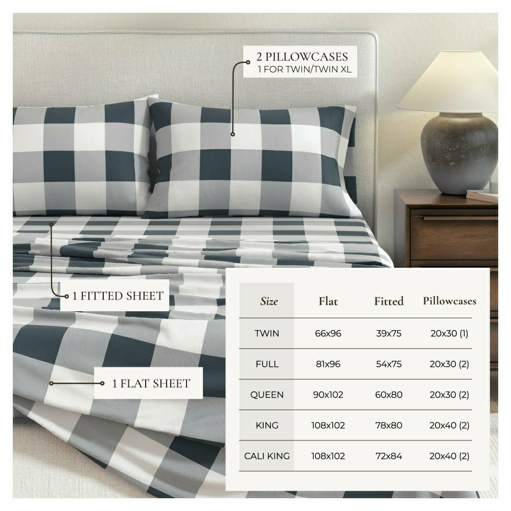 Turkish Cotton Flannel Sheet - Belle Collection | Plow & Hearth
