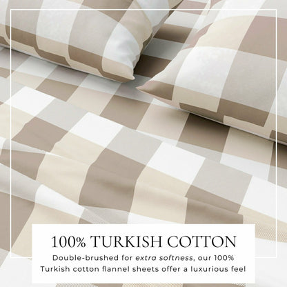Turkish Cotton Flannel Sheet - Belle Collection | Plow & Hearth